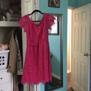 I am selling a hot pink dress